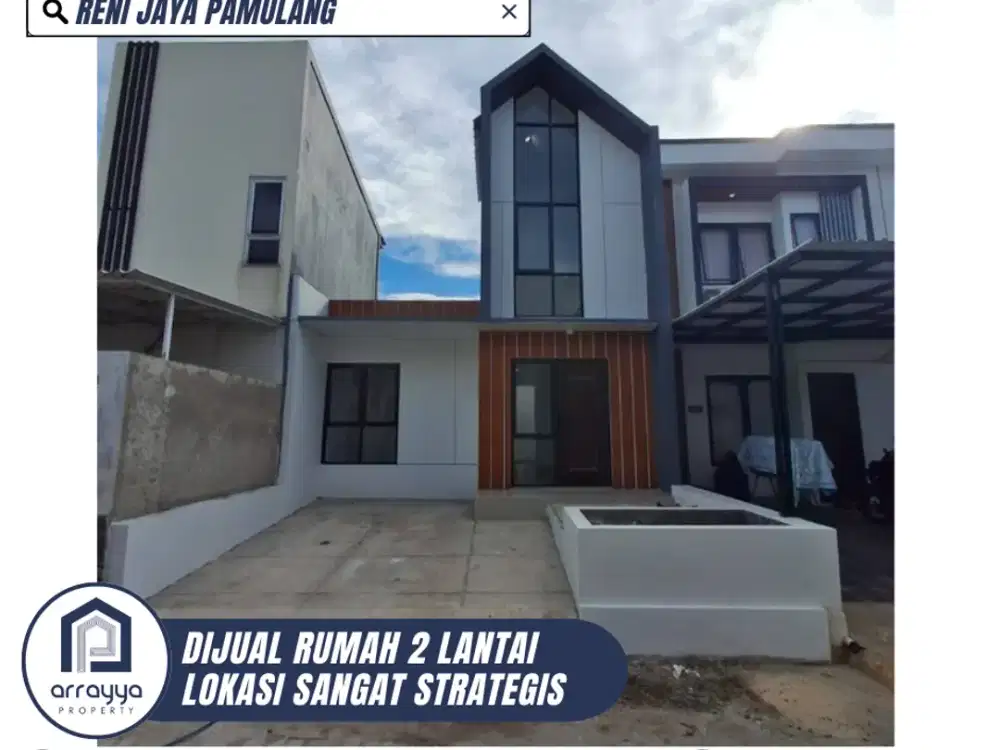 DIJUAL RUMAH 2 LANTAI SIAP HUNI RENI JAYA PAMULANG (MR36)