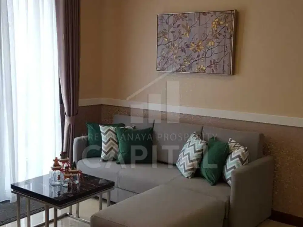 APARTEMENT HEGARMANAH RESIDENCE SUDAH FULLY FURNISHED LUX SIAP HUNI