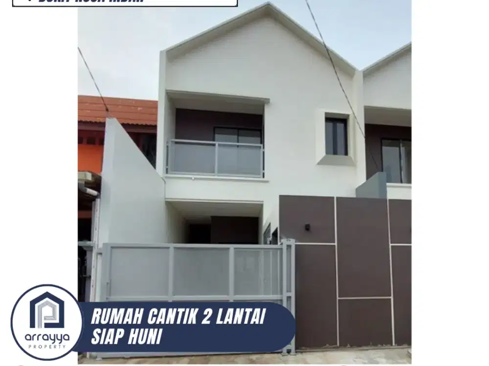 DIJUAL RUMAH CANTIK 2 LANTAI BUKIT NUSA INDAH (EN642)