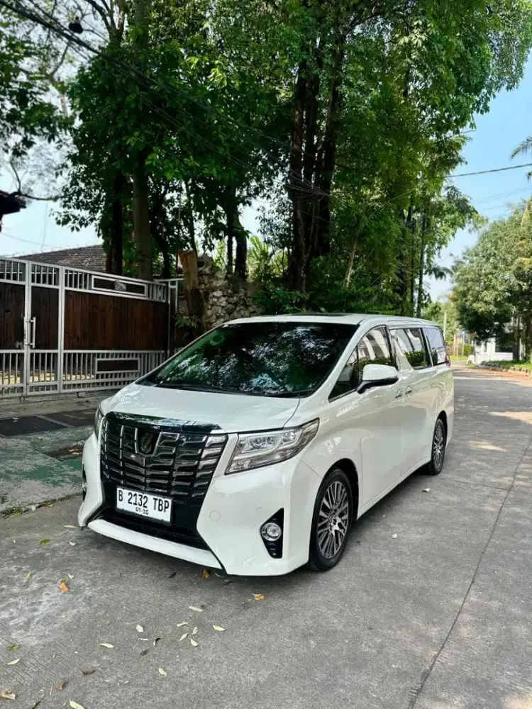 Alphard G ATPM 2015 LOW KM 80rb ASLI