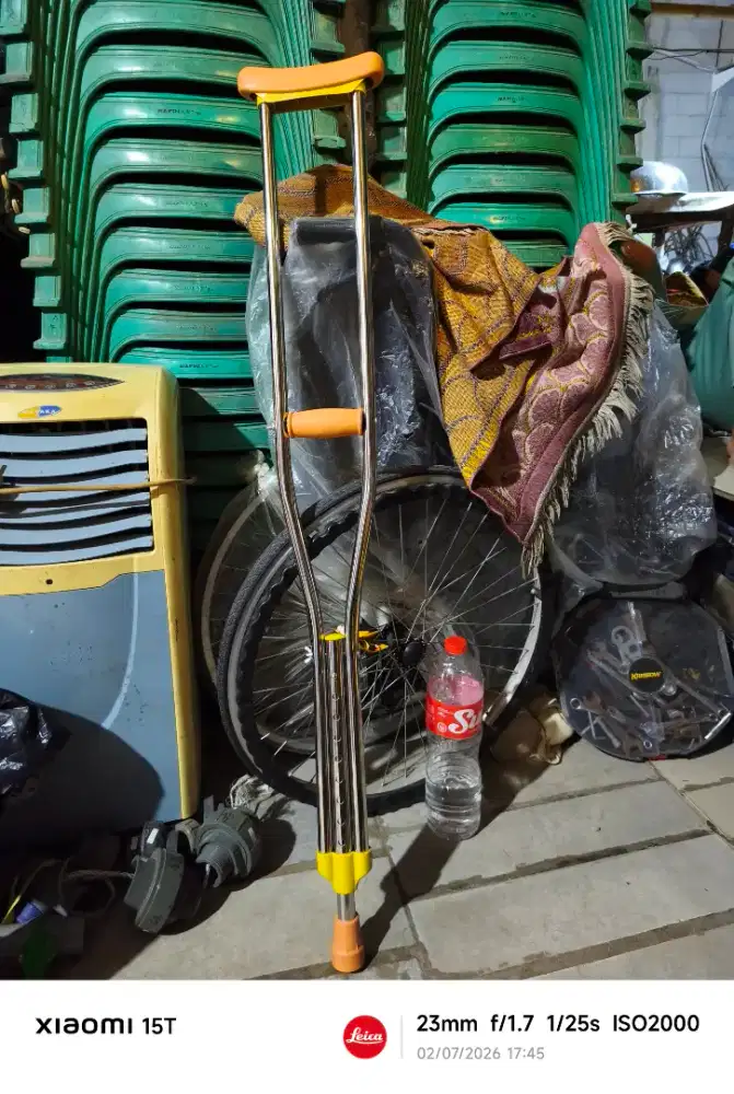 TONGKAT KRUK WALKER KETIAK KETEK BARU NEW 1 BIJI BUKAN 1 PASANG