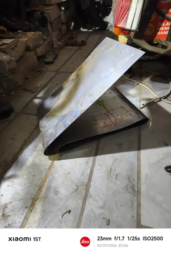 PLAT BESI PANJANG 192 CM LEBAR 31 CM TEBAL 1,5 MM