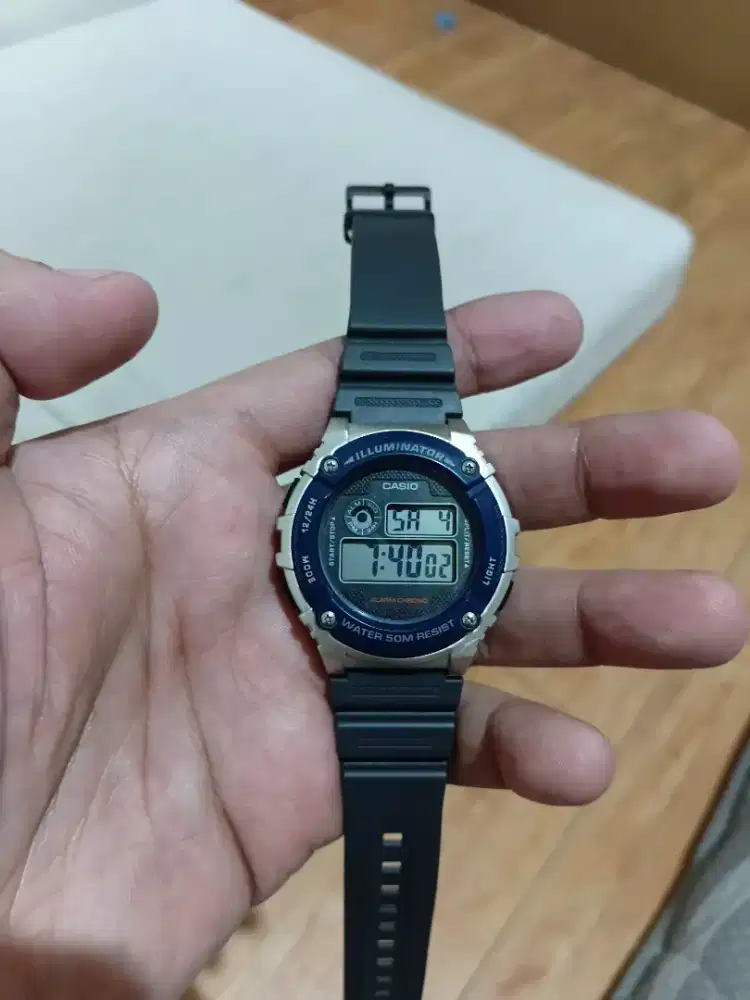 DIJUAL JAM CASIO BARU ORI BIRU