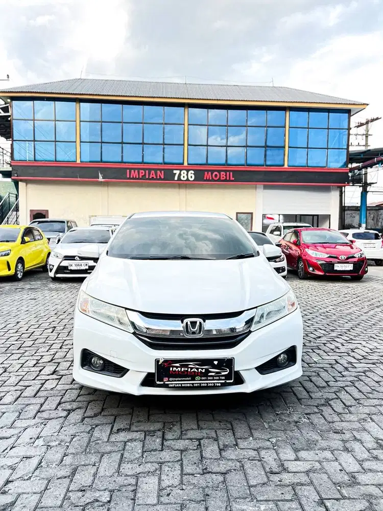 Honda City 1.5 E A/T Putih 2014 brio city hatchback jazz vios