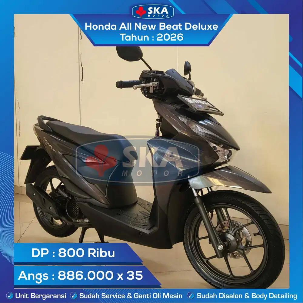 Honda All New Beat Deluxe Tahun 2026