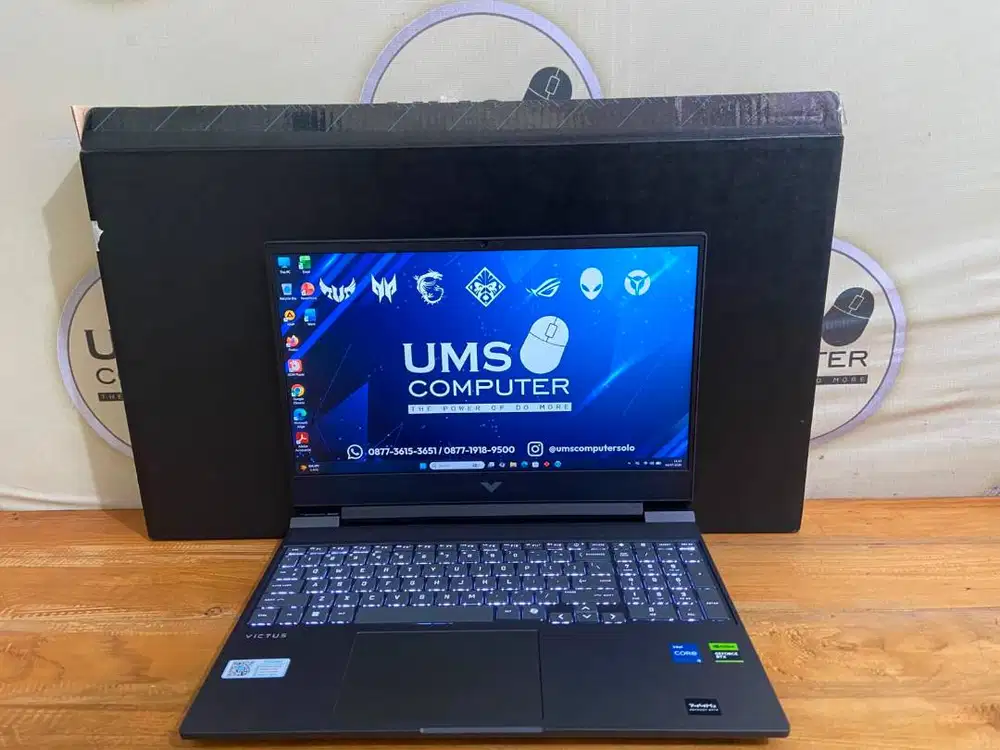HP Victus 15-fa2716TX Core i5-13420H RAM 16GB SSD 512GB RTX 3050 6GB