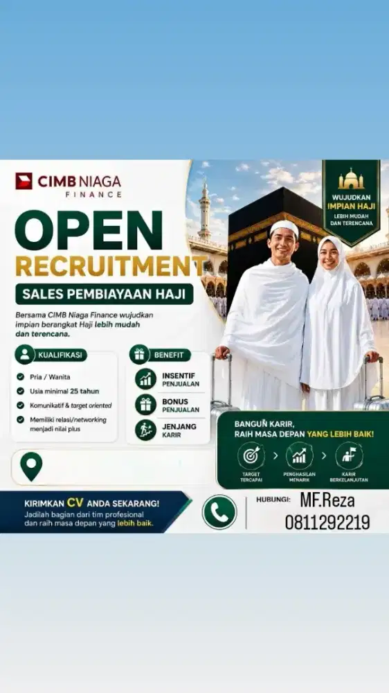Lowongan Sales Spesialis Haji