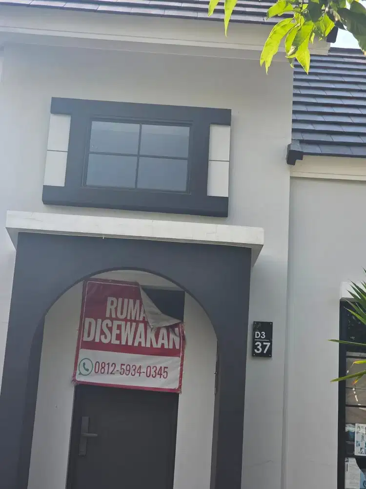 Disewakan Unit Rumah Blok D Citraland Driyorejo