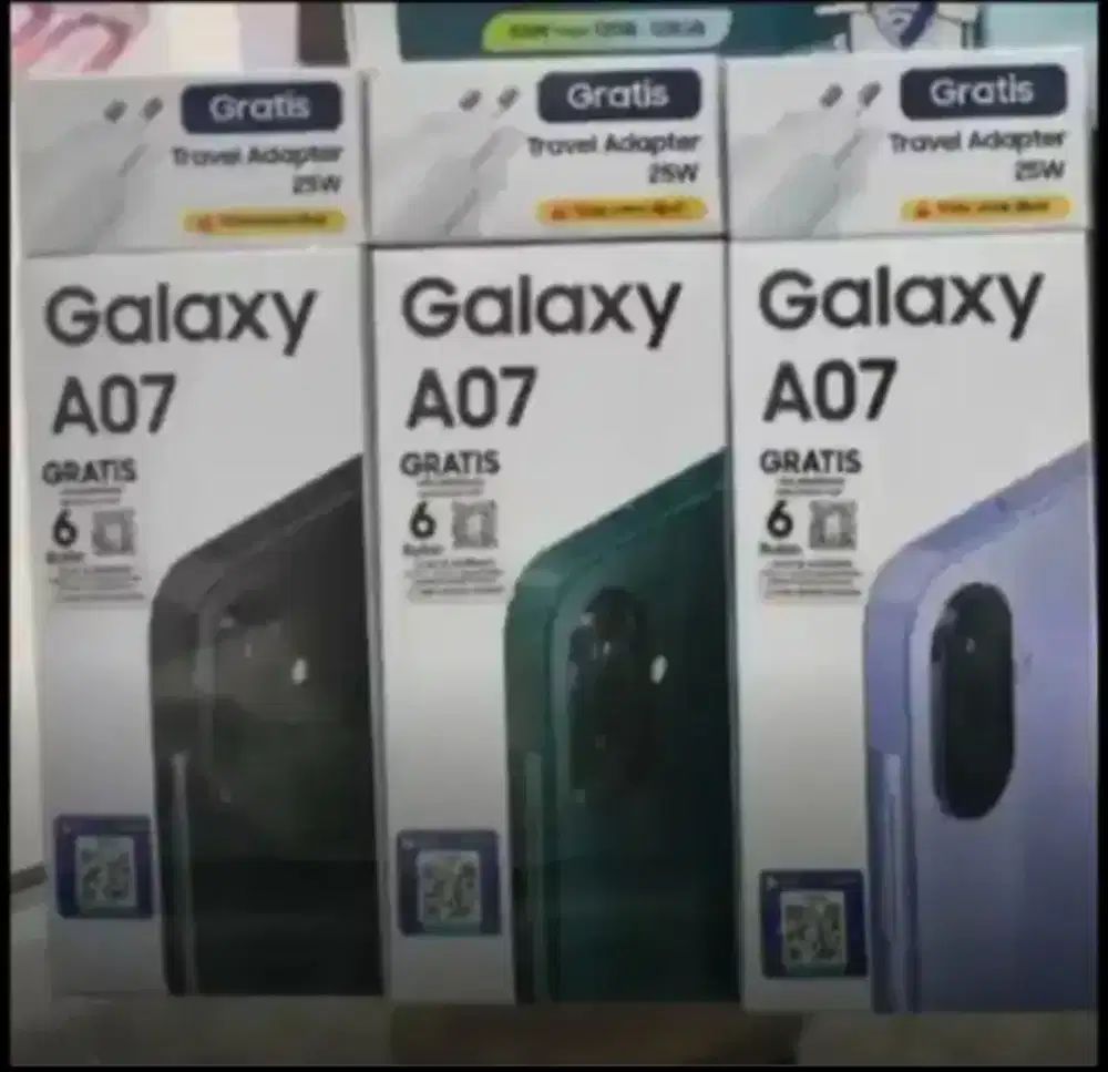 Samsung Galaxy A07 4G 5G 4/64 4/128 6/128 BNIB Garansi Resmi SEIN