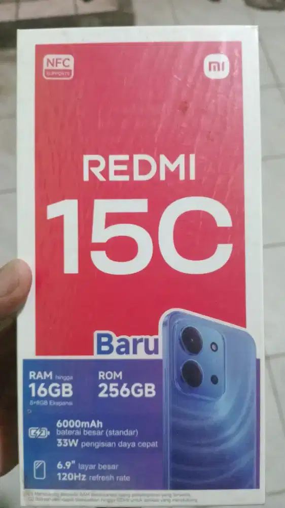 Jual hp Redmi 15C 8/256