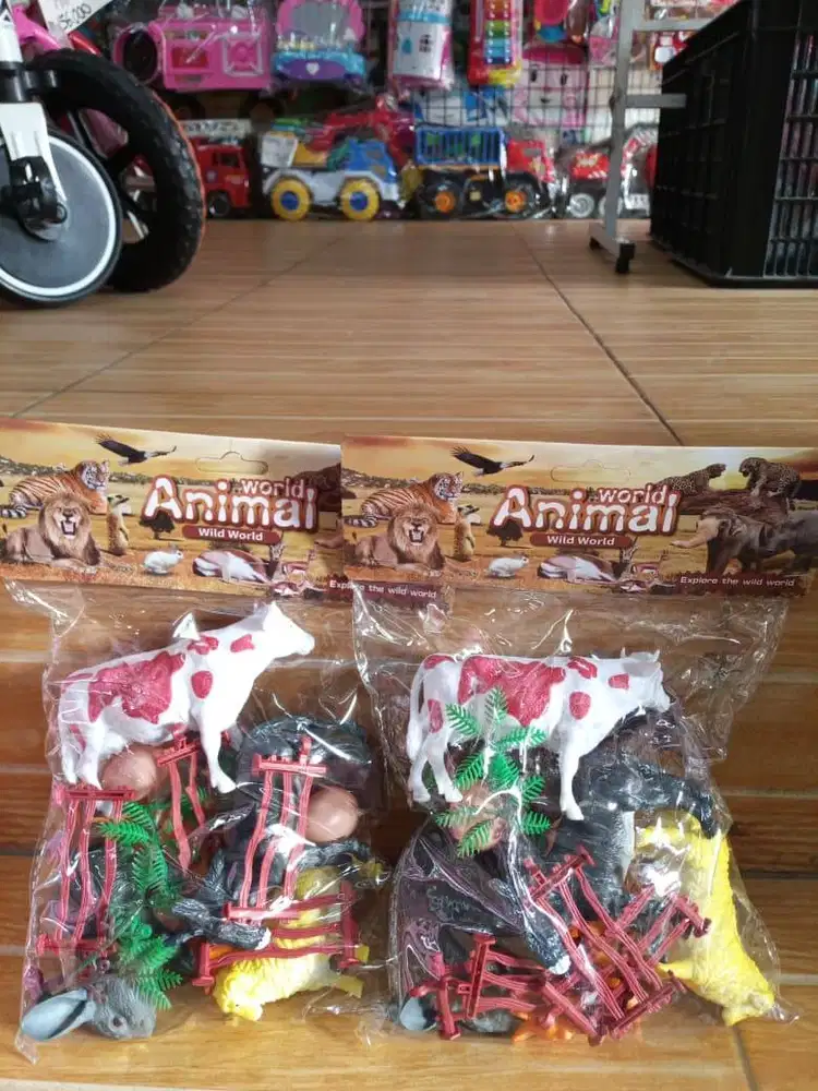 mainan anak set animal ternak