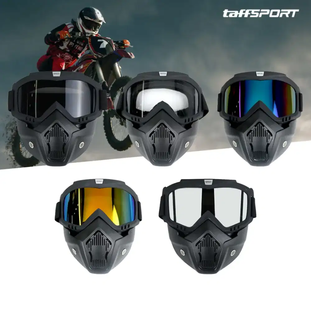 Helm Masker Bollfo Motor Untuk Berkendara
