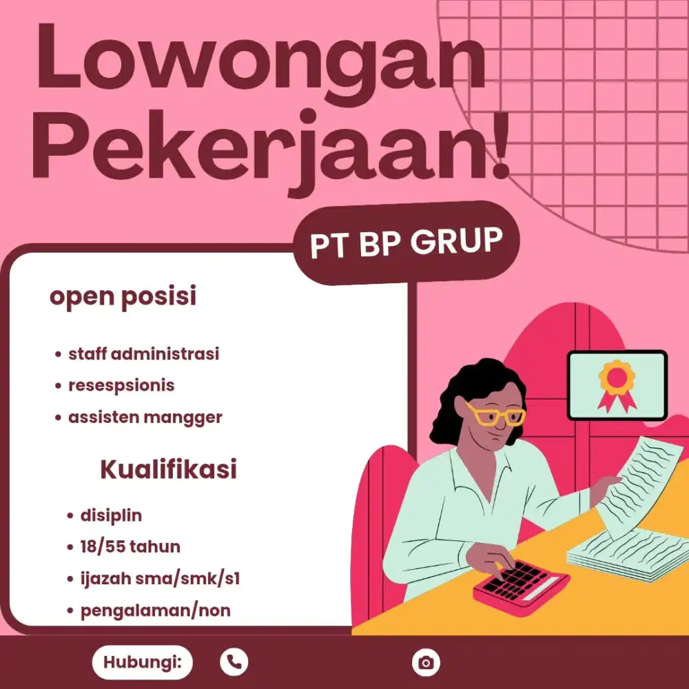 INFO LOKER BANDUNG RAYA