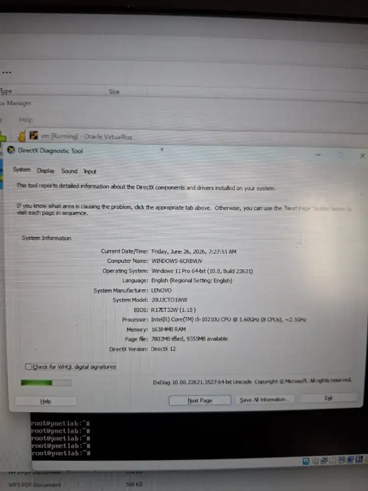 Lenovo Thinkpad L14 Gen10, RAM 16GB, SSD512GB