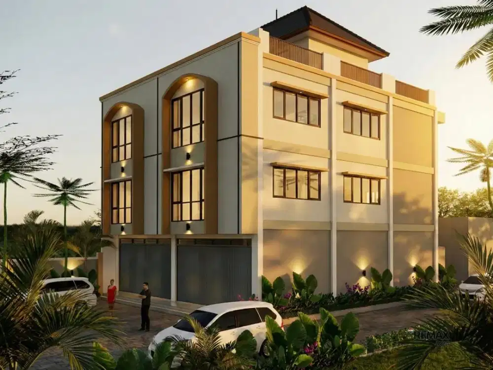 Ruko Premium 3 Lantai Plus Rooftop Dijual di Jimbaran Area