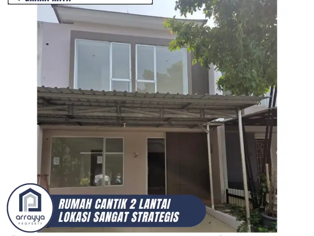 DIJUAL RUMAH 2 LANTAI SIAP HUNI GRAHA RAYA (AR77)