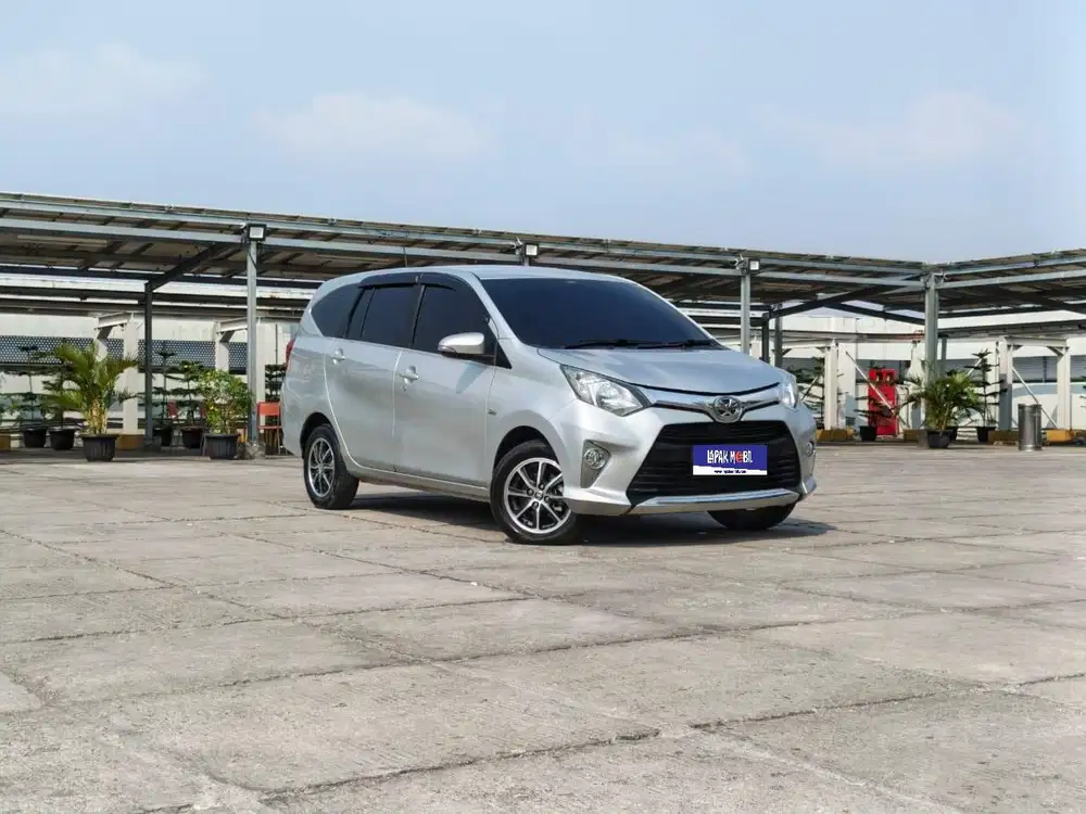 Toyota Calya 1.2 G MANUAL MT 2019 Silver KM 71RB
