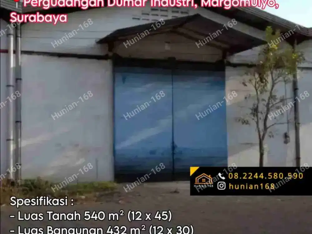 Sewa Gudang Baru Pergudangan Dumar Industri Margomulyo Permai Indah Surabaya Barat Kalianak Jaya Angtropolis Suri Mulia Tambak Langon Osowilangun