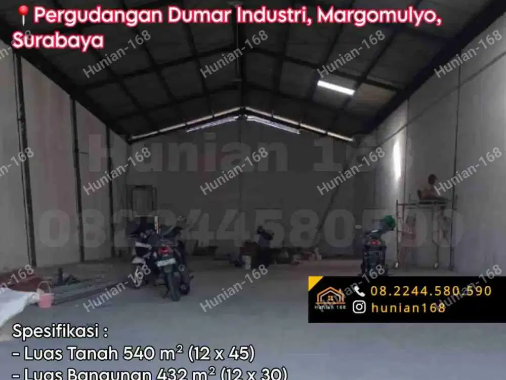 Sewa Gudang Baru Pergudangan Dumar Industri Margomulyo Permai Indah Surabaya Barat Kalianak Jaya Angtropolis Suri Mulia Tambak Langon Osowilangun