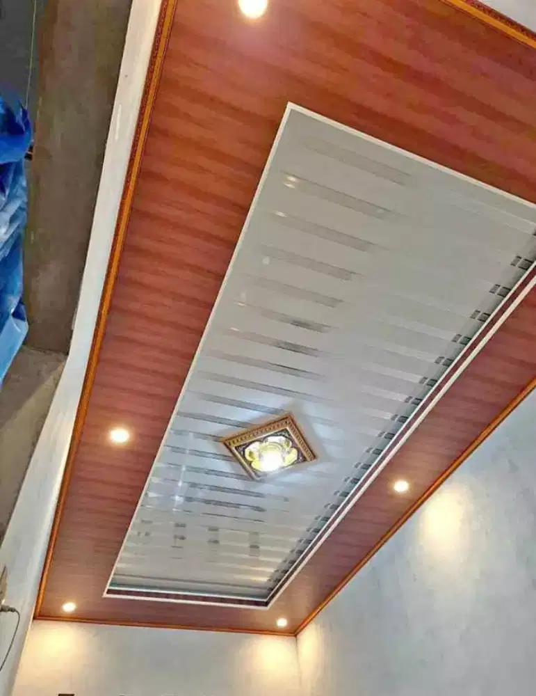 Menerima pemasangan atap rumah dan plpon pvc terpasang murah