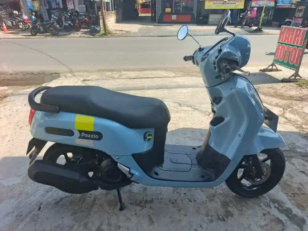 Jual beli fazzio th2023 samping kompelik Andika hairi motor bjm