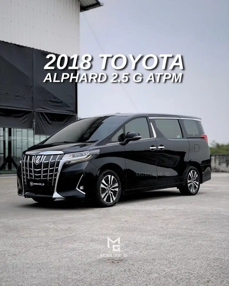 ANTIK ‼️ Toyota Alphard G ATPM 2018