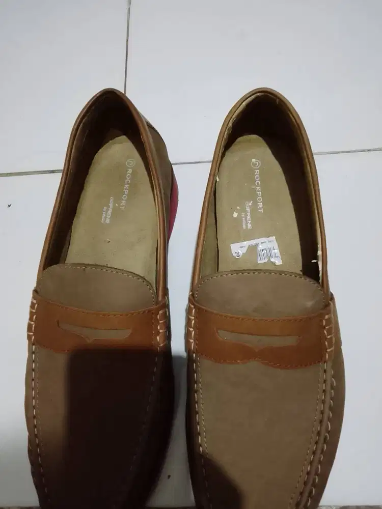 Sepatu vantovel, bahan kulit, size jumbo