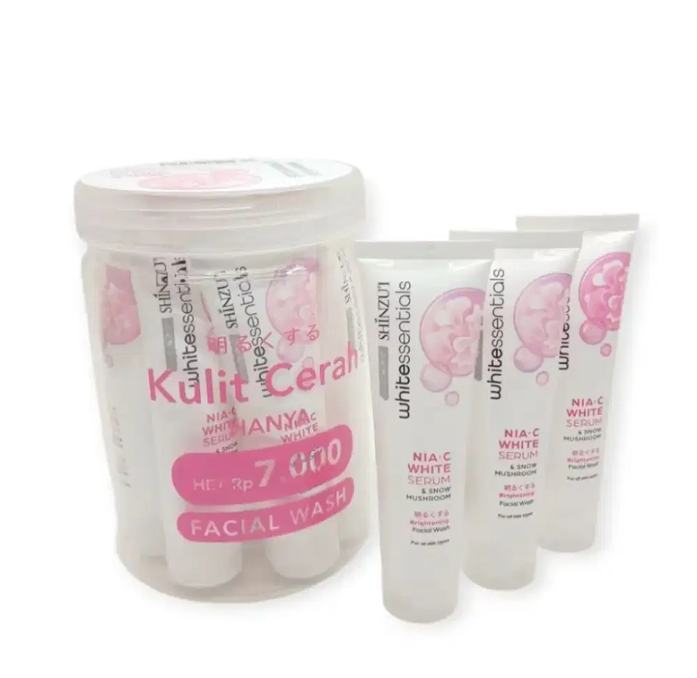 Shinzui White essential facial wash 20ml