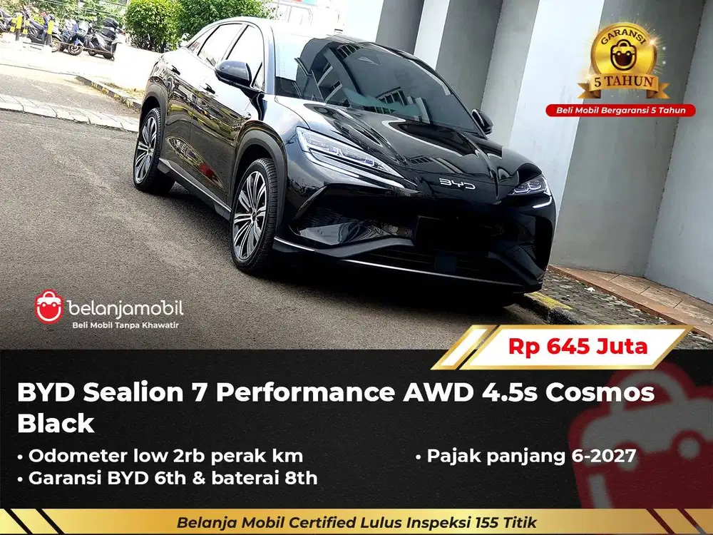 [ AWD - KM 2RB ] BYD Sealion 7 Performance 4.5s AT 2025/2026