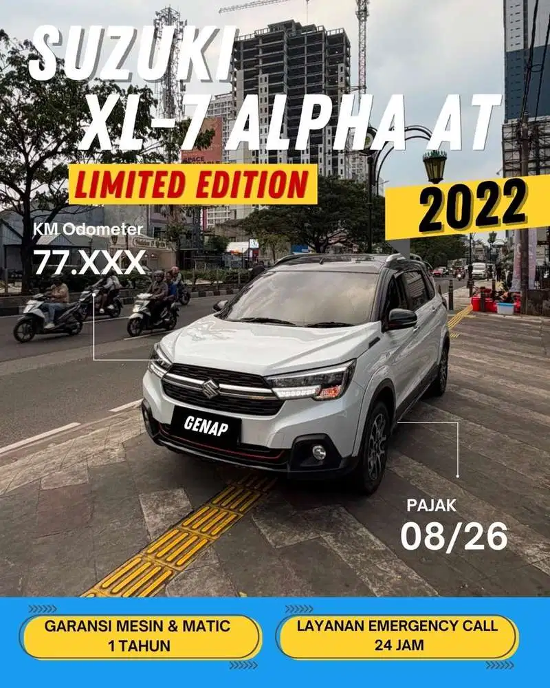 SUZUKI XL-7 ALPHA LIMITED EDITION MATIC 2022 GENAP