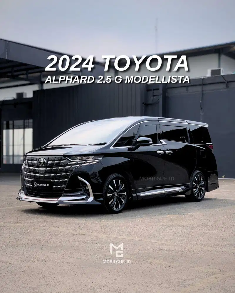 ANTIK ‼️ Toyota Alphard 2.5 G Bensin Modelista 2024