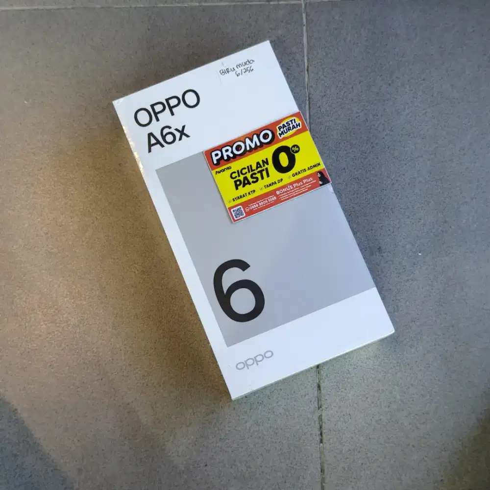 Oppo A6X Kredit Syarat KTP Cash