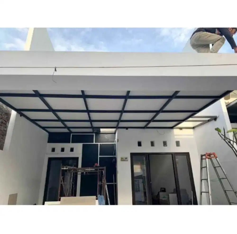 Kanopi atap minimalis modern