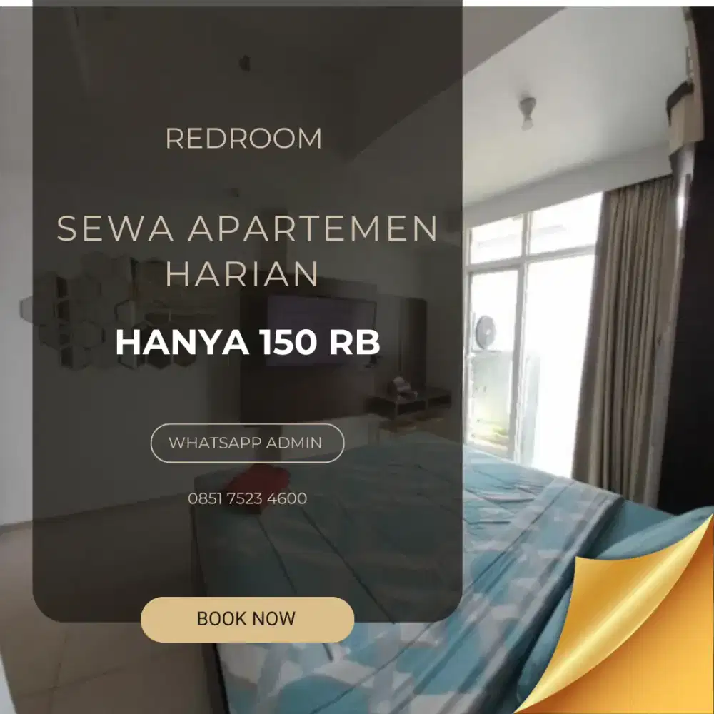 sewa apartemen harian green Pramuka city Jakarta pusat