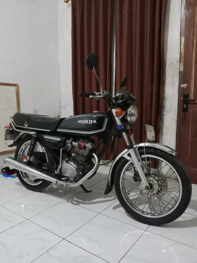 Honda gl 100 lengkap pajak hidup