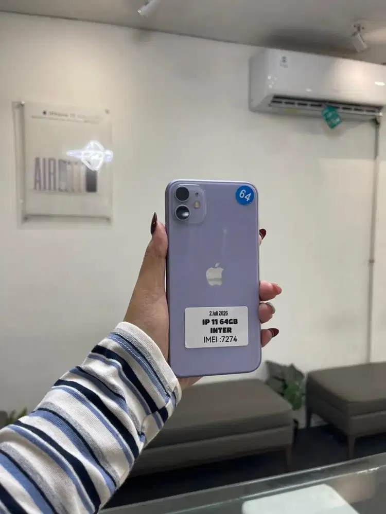 iPhone 11 64GB FULLSET BERGARANSI