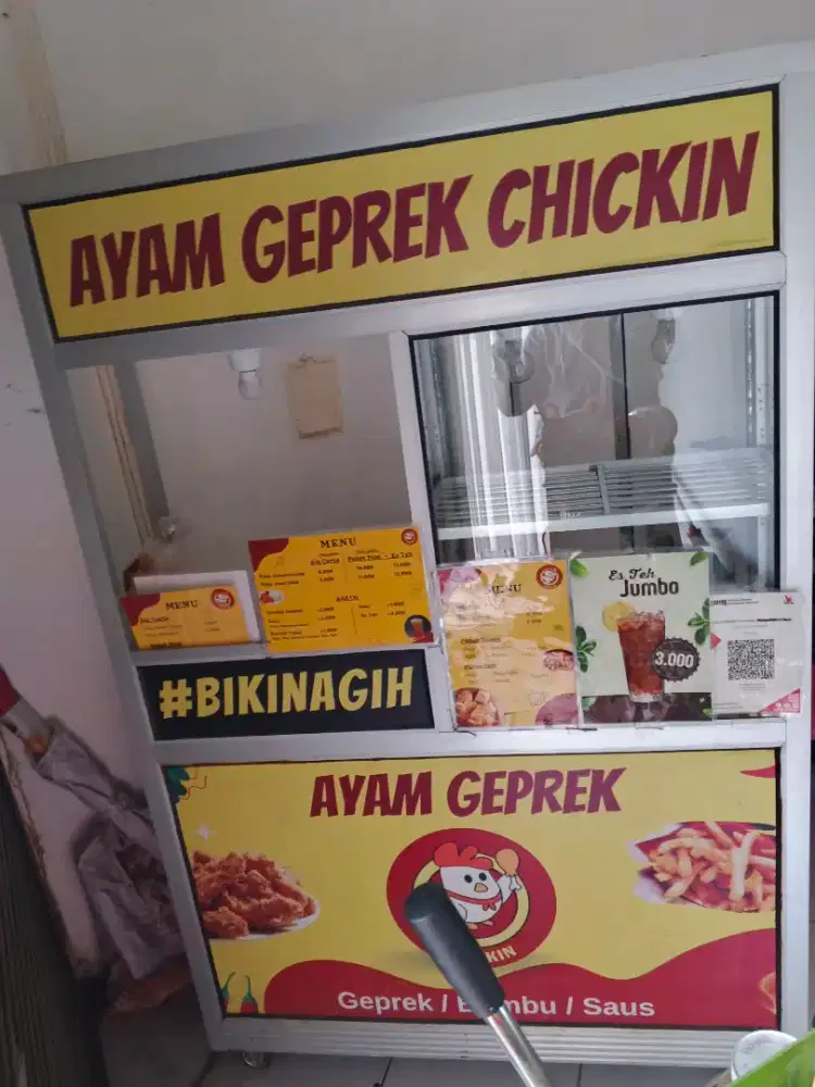 Rombong fried chicken