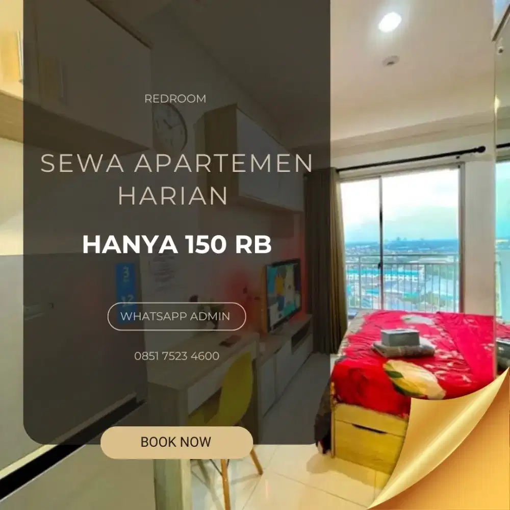 sewa apartemen harian green Pramuka city Jakarta pusat