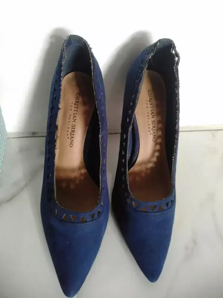 Heels Christian Siriano Navy