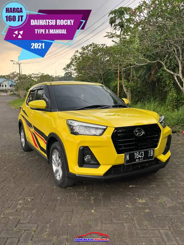 DAIHATSU ROCKY X 2021 MANUAL