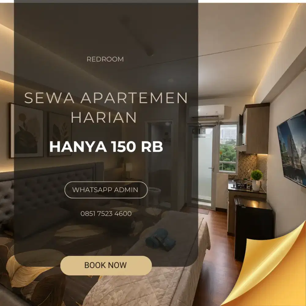 sewa transit harian apartemen Green Pramuka city Jakarta pusat