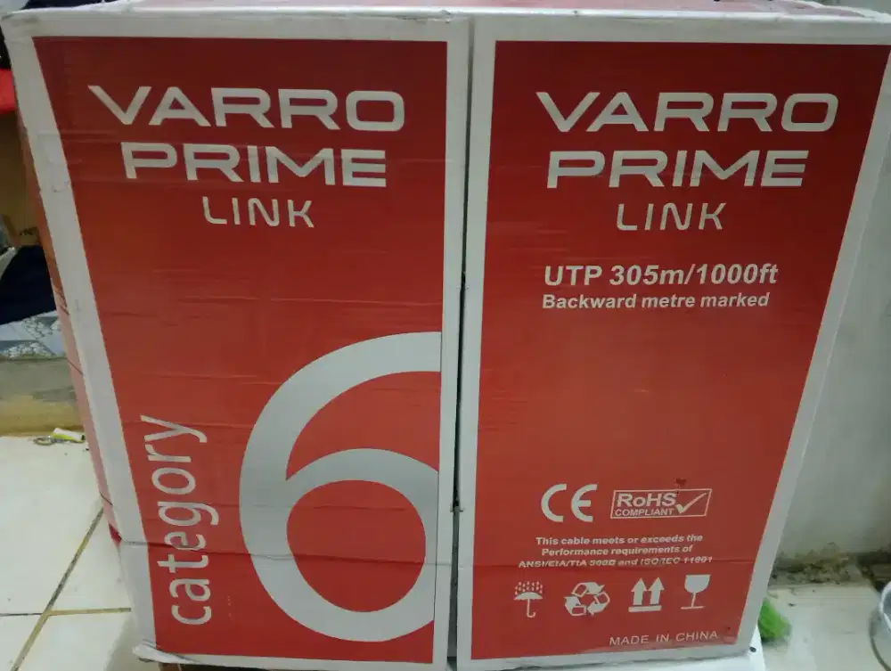 Kabel UTP cat 6 Varro Prime Link 305m