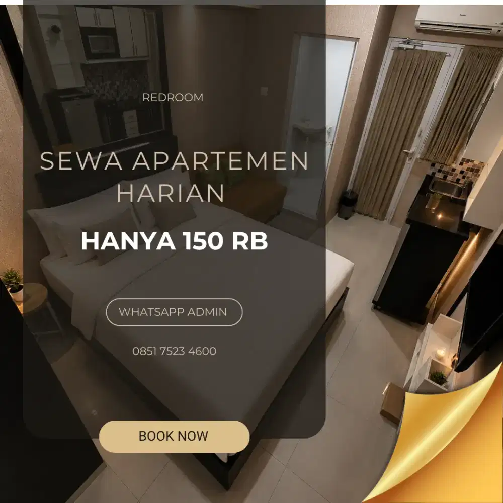 sewa apartemen harian murah green Pramuka city Jakarta pusat