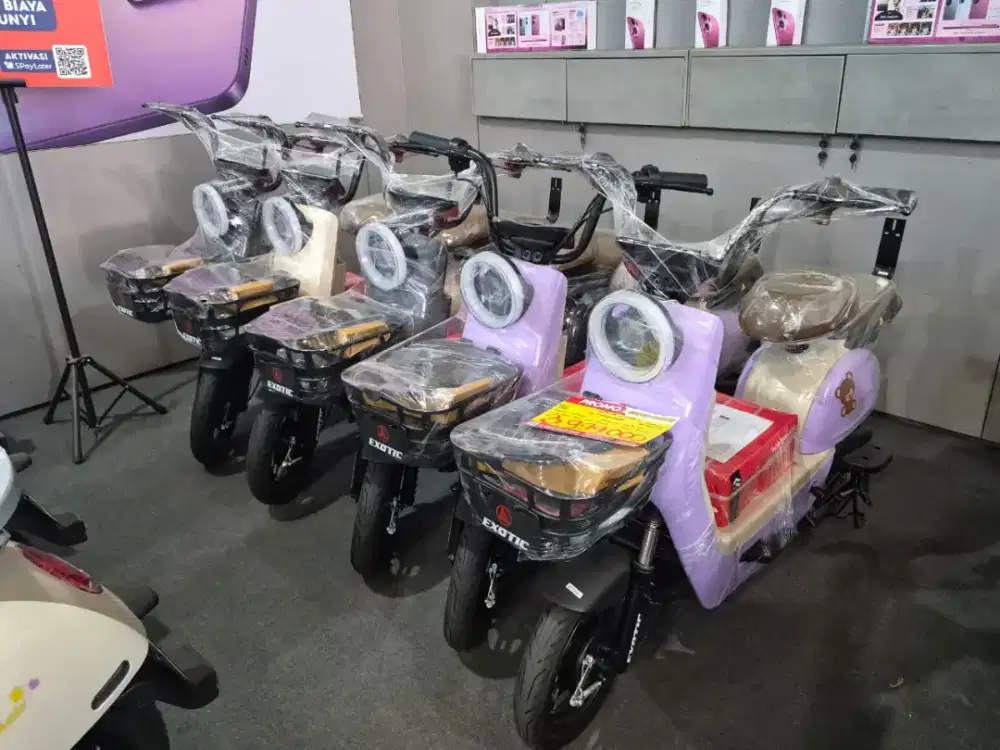 OBRAL SPEDA LISTRIK BELI HARI INI DISKON 500RIBU LANGSUNG