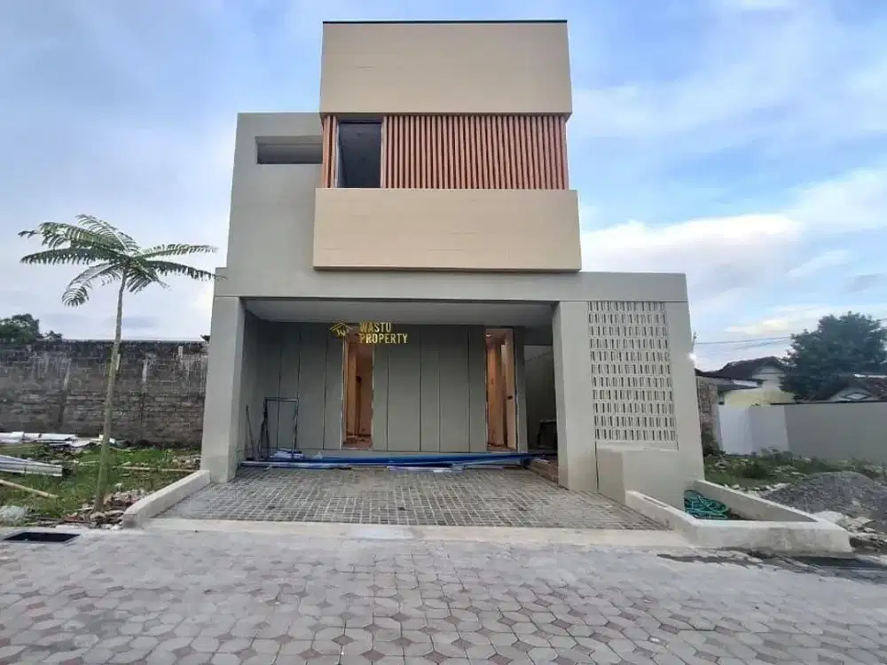 Rumah Murah Desain Industrial 2 Lantai Dekat Lotte Mart Maguwoharjo
