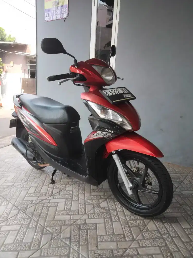 Honda spacy FI tahun 2012 siap pakai