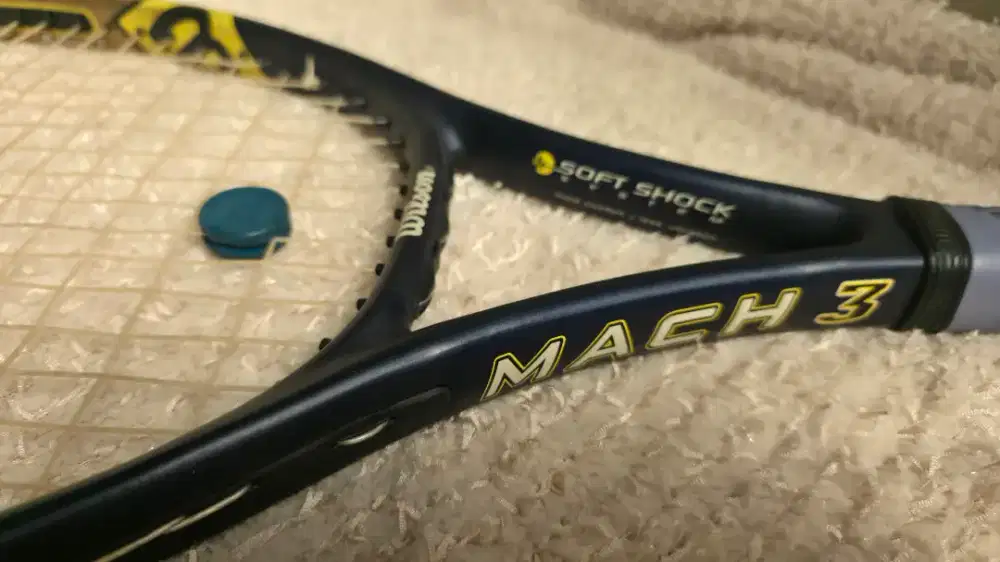 Raket Tennis Wilson - Mach 3 soft shock ORI