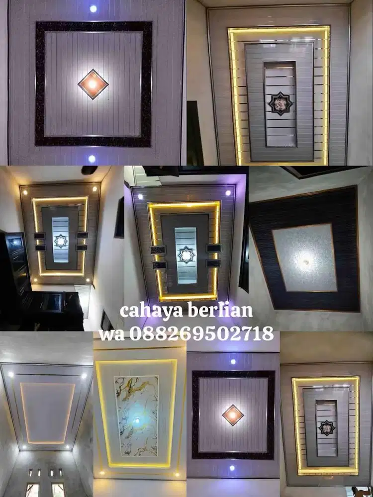 plafon pvc terpasang murah di setiap ruangan berkualitas