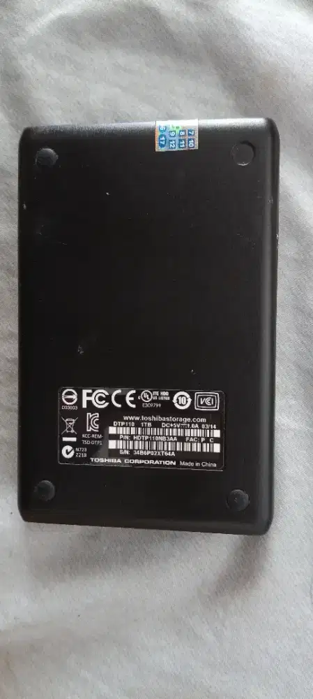HDD Eksternal 1Tb murah