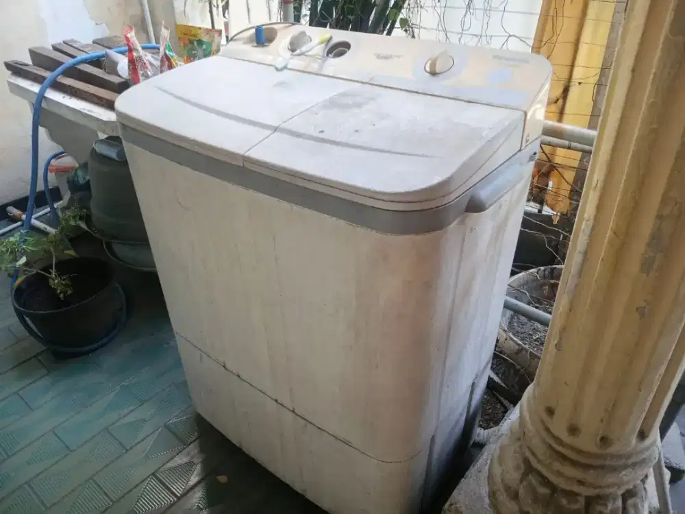Mesin cuci 2tabung panasonic 7kg